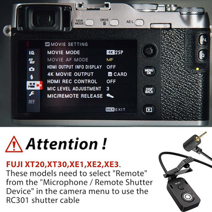 RS-60E3/RR100 for Canon/Fuji Remote Camera Cable Small Shutter Release Control - Image 5