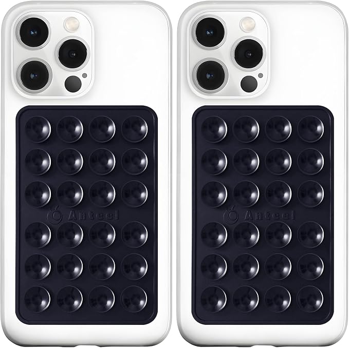 Anteel MAX Silicone Suction Phone Case Adhesive Mount, Upgraded Super Strong by PKYAA