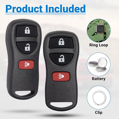 Key Fob Keyless Entry Remote Compatible - Image 7