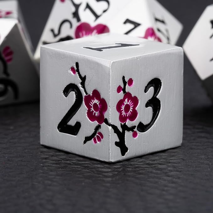 DND Metal Dice Set, RPG Polyhedral Dice - Image 4