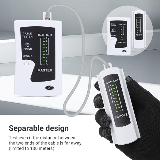 RJ45 Cable Tester Network Cable Tester Ethernet Wire Test Tool - Image 4
