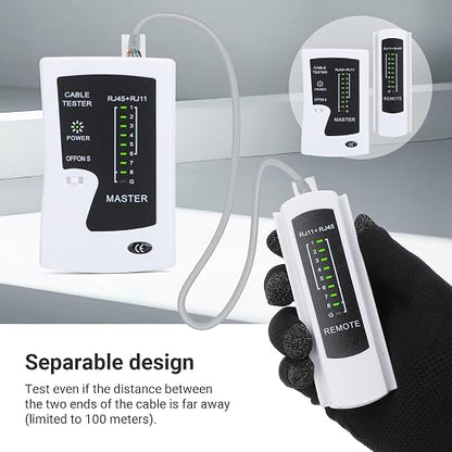 RJ45 Cable Tester Network Cable Tester Ethernet Wire Test Tool - Image 4