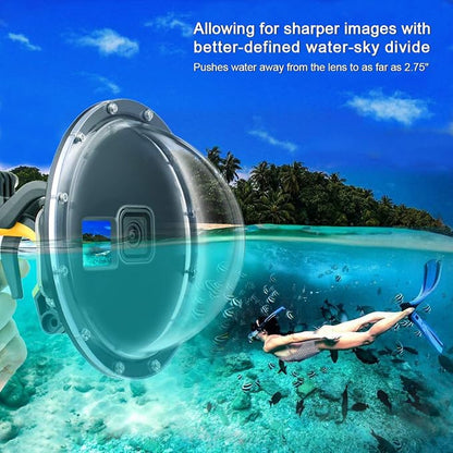 Dome Port for GoPro Hero 9 10 11 12 13 Black- Underwater Waterproof Dome Port - Image 5