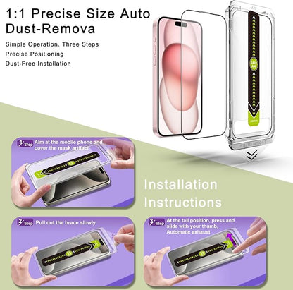 [2-Pack Ultra HD Clear Screen Protector - Image 3