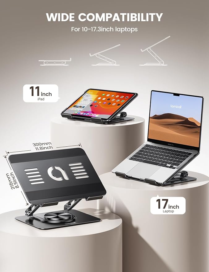 Lamicall Adjustable Laptop Stand - Image 5
