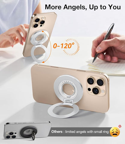 TORRAS 2025 Upgrade Fit for MagSafe Phone Grip Ring Holder Compatible - Image 4