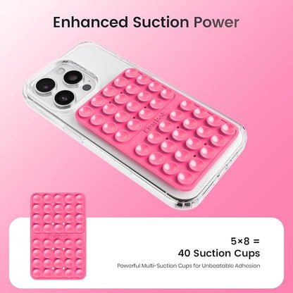 Klearlook Silicone Suction Cup Phone Case Mount Double Sided, Silicon Sticky - Image 3