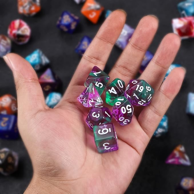 QMAY DND Dice Set -D&D Polyhedral Dice - Image 6