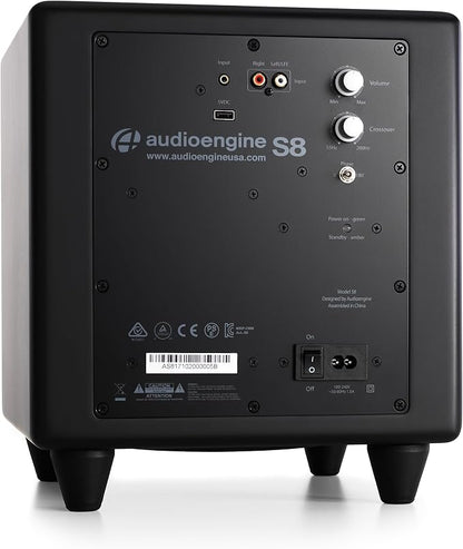Audioengine S8 250W Wireless Subwoofer Kit - Image 2