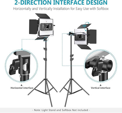 Neewer 2-Pack 530 LED Video Lighting Kit - Image 8