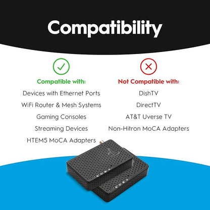 Hitron HTEM5 MoCA 2.5 Network Adapter - Image 7