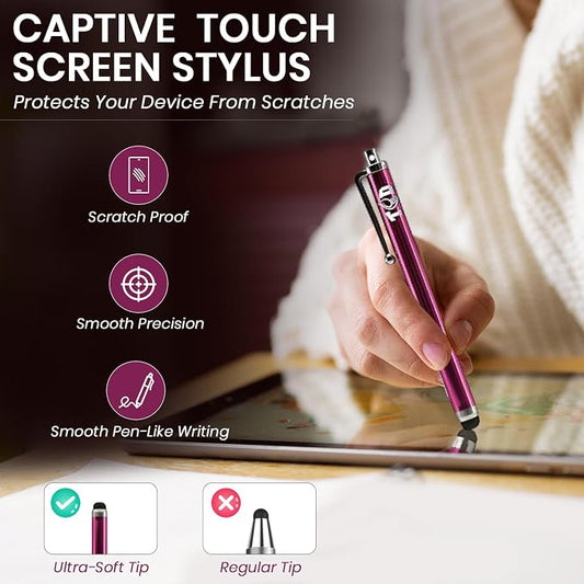 TCD 10 Pack Stylus Pen for Touch Screen, Universal Capacitive Digital Stylus - Image 2