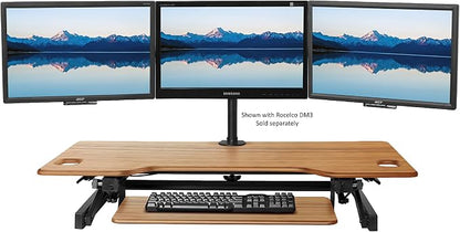 Rocelco 46" Large Height Adjustable Standing Desk Converter - Image 6