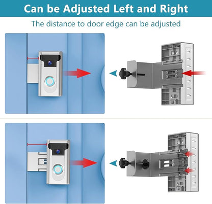 KIMILAR 2024 Upgrade Anti-Theft Video Doorbell Mount, Not Block Doorbell Motion - Image 4