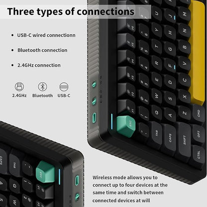 nuphy Halo75 V2 Mechancial Gaming Kyeboard, 75% Wireless Hot Swappable - Image 4
