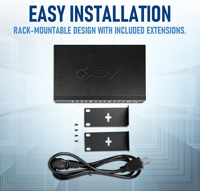 BV-Tech 24 Port PoE+ Switch - Image 6