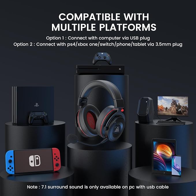 EKSA E900 Pro USB Gaming Headset - Image 8