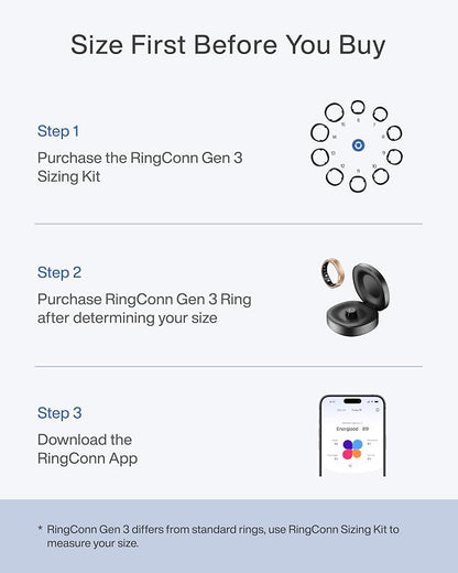 RingConn Gen 3, World’s First Smart Ring - Image 2