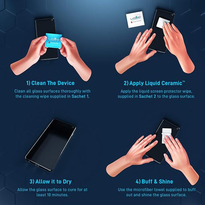 Glass Screen Protector With $200 Coverage | Wipe On Shatter and Scratch - Image 4