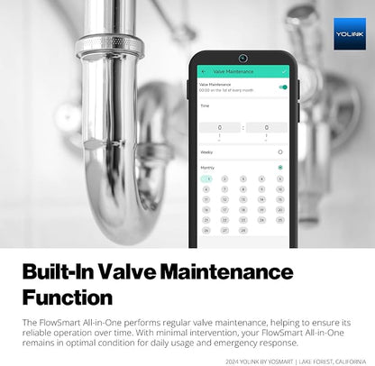 NSF Certified YoLink FlowSmart All-in-One Smart Water Meter & Auto Shutoff - Image 5