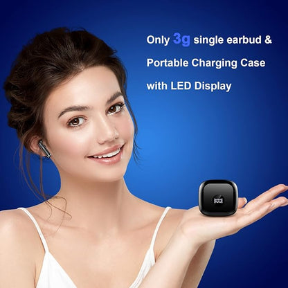 Wireless Earbuds, 40H Playback Mini Case IP7 Waterproof Sports Earphones - Image 5
