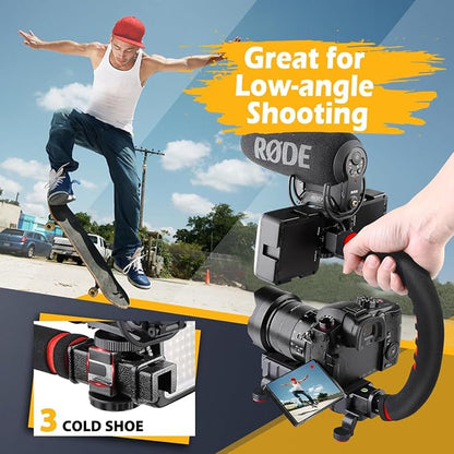 Zeadio Handheld Stabilizer, Versatile Grip Rig - Image 4