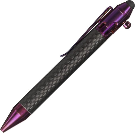Cool Hand 4.9'' Carbon Fiber Bolt Action Pen by CoolHand