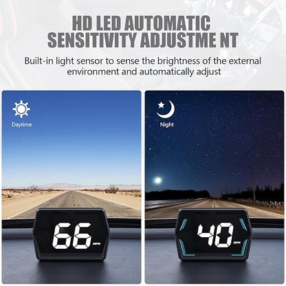 Liiiyuan G20 Digital GPS Speedometer, Universal Head-Up Display - Image 8
