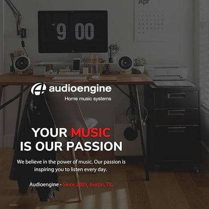 Audioengine S8 Powered Subwoofer Speaker - 250W 8-inch Home Woofer - Image 9