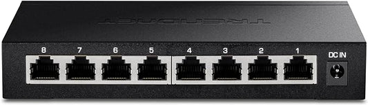 TRENDnet 8-Port 2.5Gb Multi-Gigabit Unmanaged Gaming Switch, 8 x 2.5GBASE-T by TRENDnet