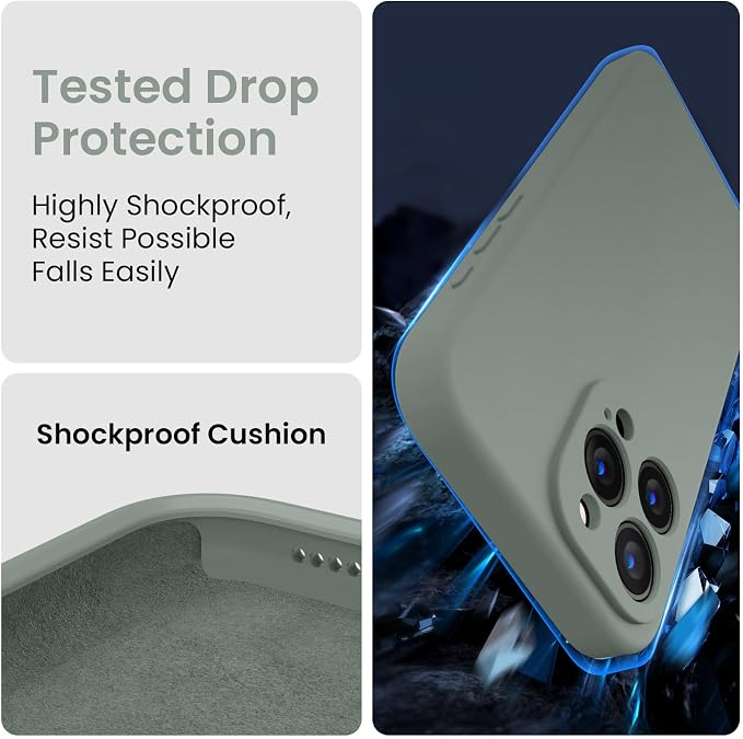 FireNova Designed for iPhone 15 Pro Max Case, Silicone Upgraded Phone Case with - Image 4