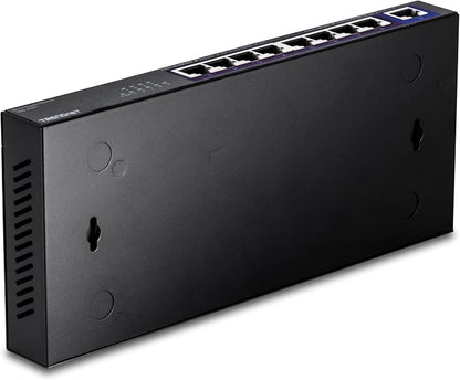 TRENDnet 9-Port Multi-Gig Switch, 8 x 2.5G RJ-45 Ports, 1 x 10G RJ-45 Port - Image 6