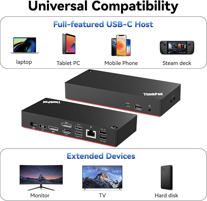 Thinkpad 40AY0090 Universal Hybrid USB-C - Image 3