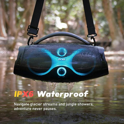 DOSS Extreme Boom Pro D200 240W Peak Outdoor Speaker, Punchy Bass, 26H Playtime - Image 5