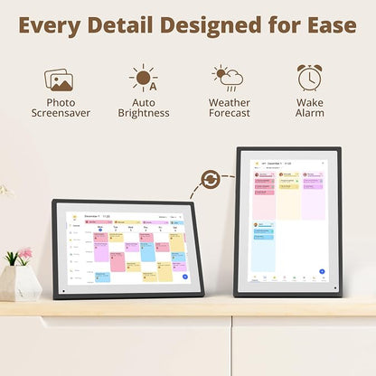 Digital Calendar 10 Inch Touch Screen, Electronic Calendar and Chore Chart - Image 7