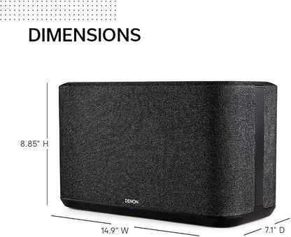 Denon Home 350 Wireless Smart Speaker – Powerful Stereo Sound, Wi-Fi & Bluetooth - Image 3