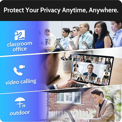 Magnetic Privacy Screen for MacBook Pro 14 Inch, Removable Matte Blue Light - Image 7