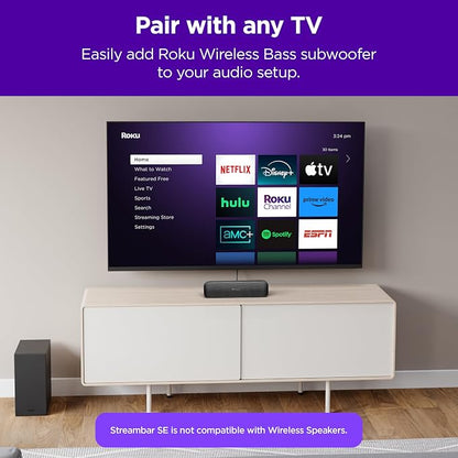 Roku Streambar SE | 2-in-1 TV Soundbar - Image 8