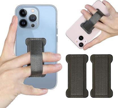 Phone Grip Holder for Hand, Universal Finger Strap Phone Holder, Finger Selfie by WUOJI