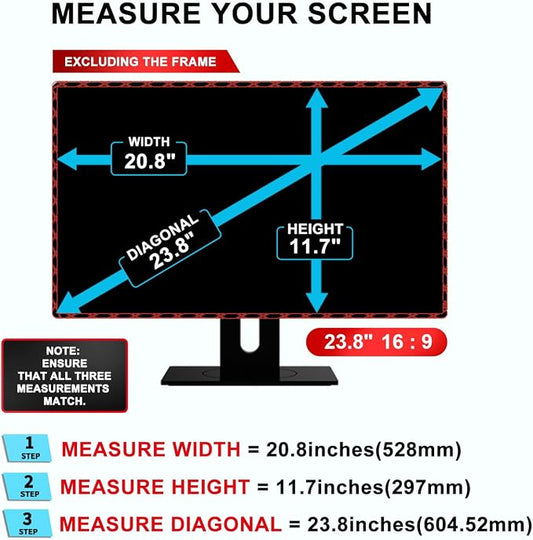23.8 inch Computer Privacy Screen Filter - Image 2