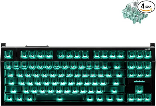 IQUNIX EZ80 RS Magnetic Switch Hall Effect Gaming Keyboard by IQUNIX