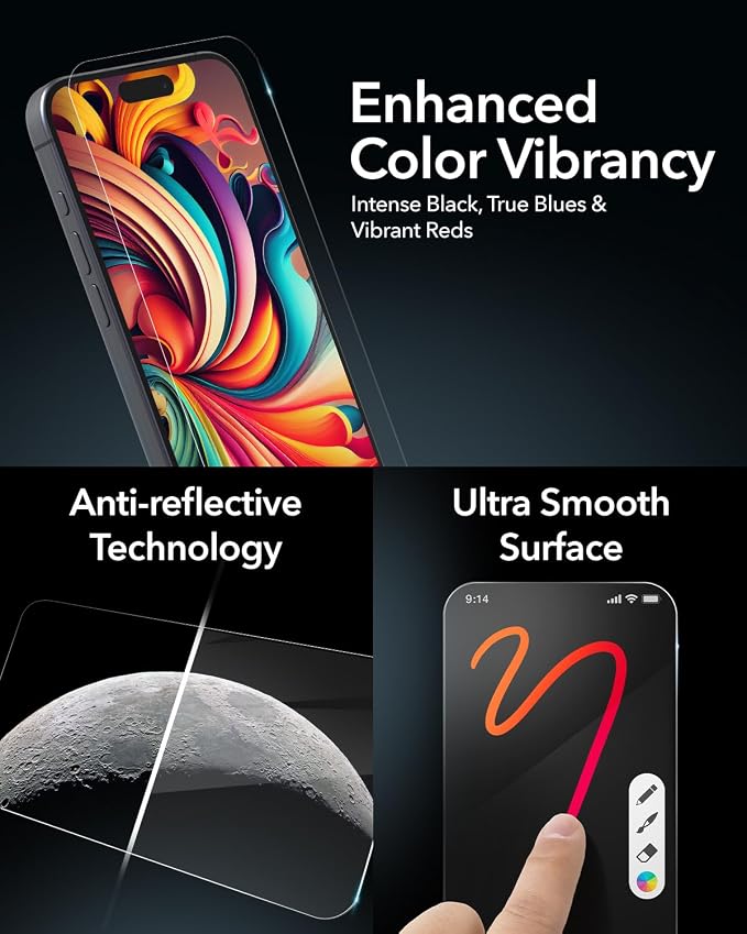 ZAGG Glass XTR3 Google Pixel 9 / Pixel 9 Pro Screen Protector - Image 3