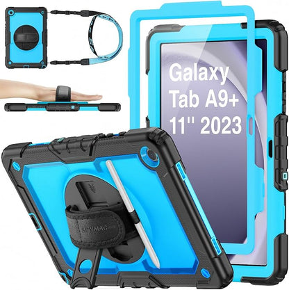 SEYMAC stock Case for Samsung Galaxy Tab A9+ Plus 11'', Full-Body Drop by SEYMACstock