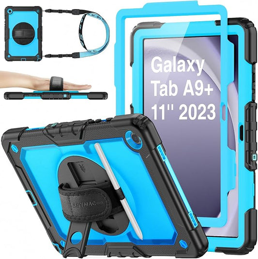 SEYMAC stock Case for Samsung Galaxy Tab A9+ Plus 11'', Full-Body Drop by SEYMACstock