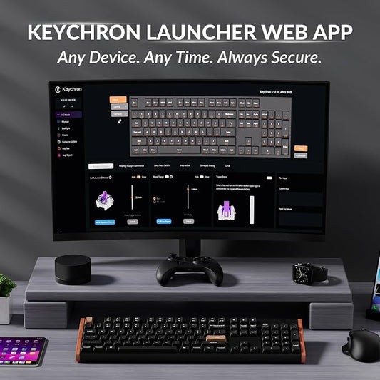 Keychron K10 HE Hall Effect Keyboard Wireless, Magnetic Switch Hot Swappable - Image 2