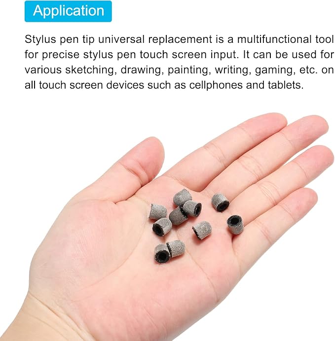 MECCANIXITY 6pcs 6.5mm Stylus Pen Fine Tips Conductive Fiber Capacitive Touch - Image 4