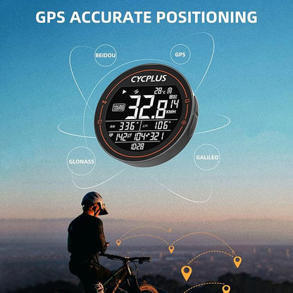 ROCKBROS Bike Computer Wireless GPS Accurate Bike Speedometer - Image 6