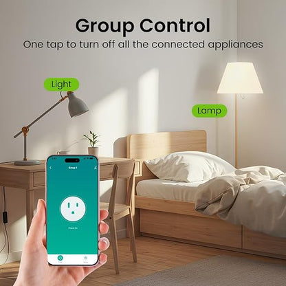 GHome Smart Plug Mini, WiFi Smart Outlet Plug Works - Image 5