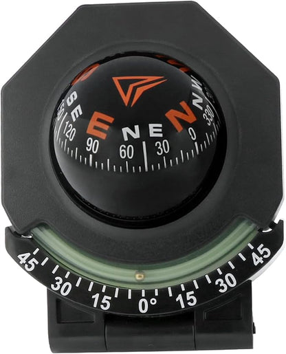 180-Degree Adjustable Car Dashboard Compass - Image 4