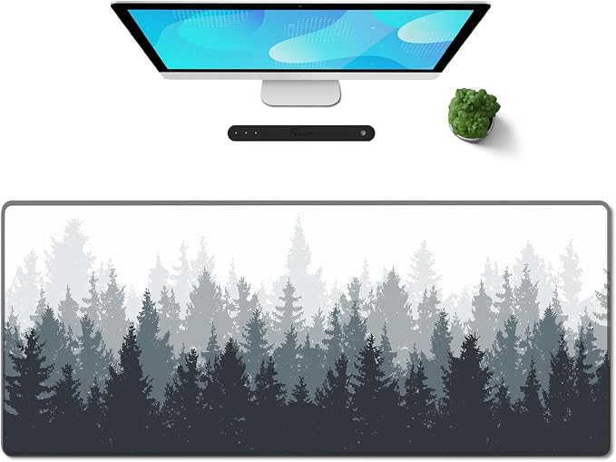 Galdas Gaming Mouse Mat Forest Background Pattern XXL XL Large Mouse Mat Long by Galdas